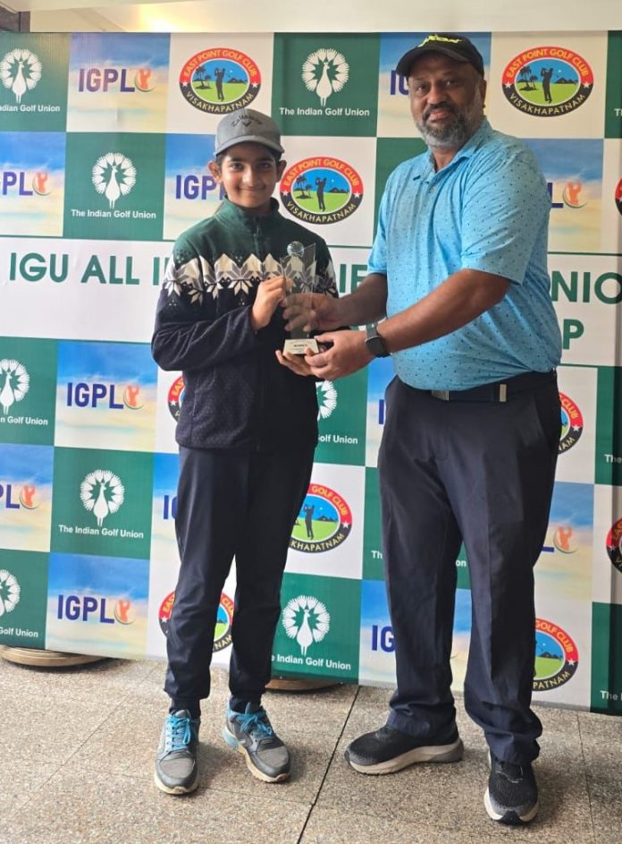 Ojaswini Saraswat wins 5th national title at IGU All India Ladies and Junior Girls Golf Championship Ojaswini Saraswat wins 5th national title at IGU All India Ladies and Junior Girls Golf Championship