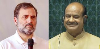 Rahul Gandhi wrote a letter to Lok Sabha Speaker Om Birla