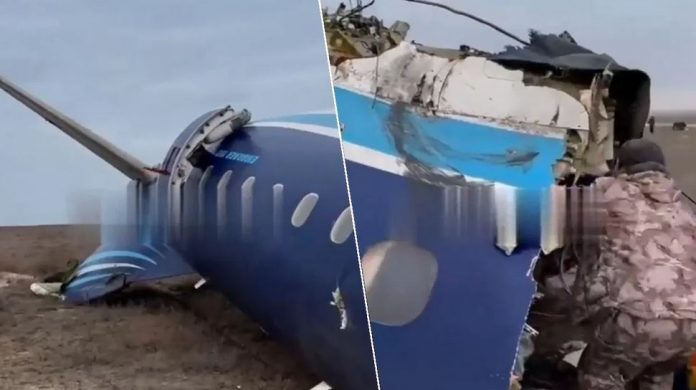 Plane crash in Aktau, Kazakhstan Plane crash in Aktau, Kazakhstan