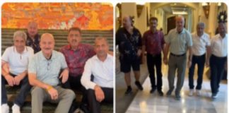 Anupam Kher 'suddenly' goes to Thailand for a holiday with childhood friends