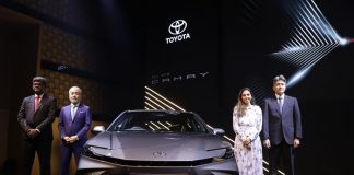 Toyota Kirloskar Motor unveils all-new Camry hybrid electric vehicle