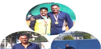 IAS Naveen Mahajan won gold in All India Central Service Tennis Championship