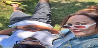 Zaheer Iqbal-Sonakshi Sinha seen relaxing in the lukewarm sun