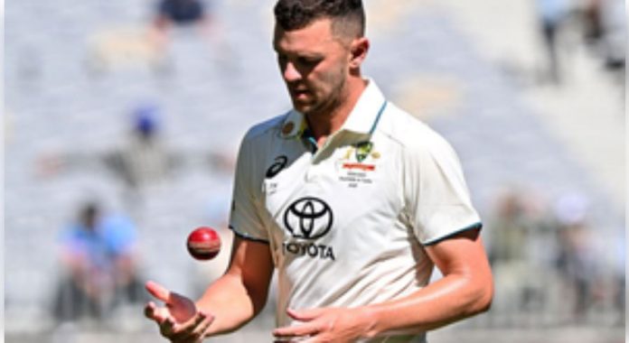 Cummins confirmed that Hazlewood is out of the remaining matches of the series. Cummins confirmed that Hazlewood is out of the remaining matches of the series.