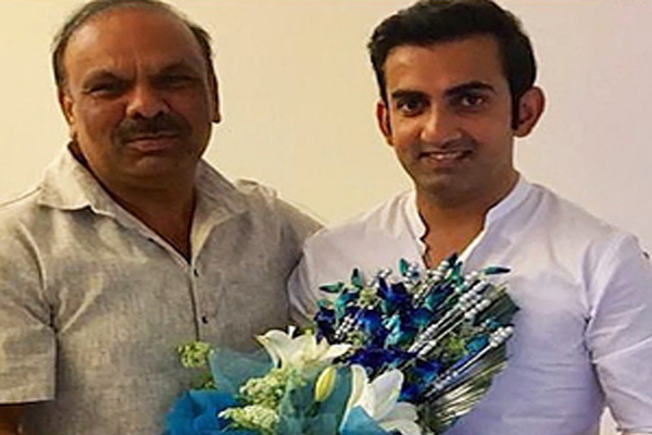 Gambhir's childhood coach Gambhir's childhood coach