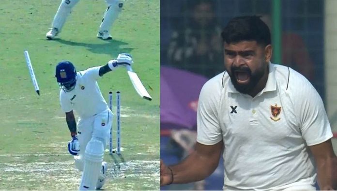 Delhi fans' hopes dashed, Kohli bowled on six runs Delhi fans' hopes dashed, Kohli bowled on six runs