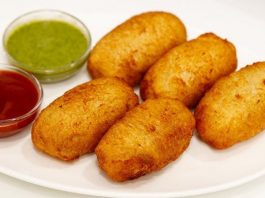 क्रिस्पी ब्रेड रोल