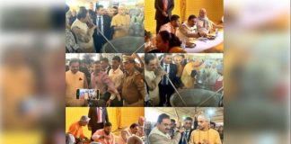 Adani Group Chairman Gautam Adani reached ISKCON temple camp, prepared Mahaprasad in Bhandara service.