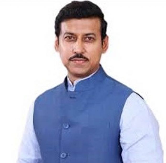 Cabinet Minister Colonel Rajyavardhan Rathod congratulated the newly elected district heads. Cabinet Minister Colonel Rajyavardhan Rathod congratulated the newly elected district heads.