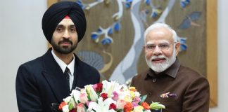 Diljit Dosanjh, Prime Minister Narendra Modi, meeting,