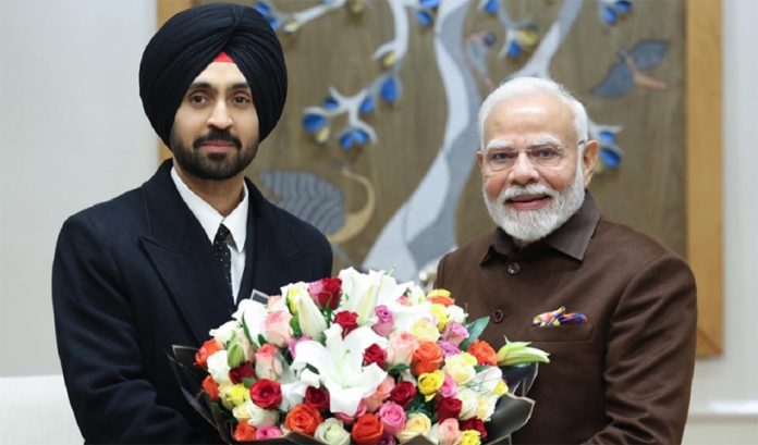 Diljit Dosanjh, Prime Minister Narendra Modi, meeting, Diljit Dosanjh, Prime Minister Narendra Modi, meeting,