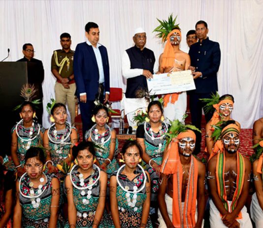 16th Tribal Youth Exchange Program organized at Raj Bhavan