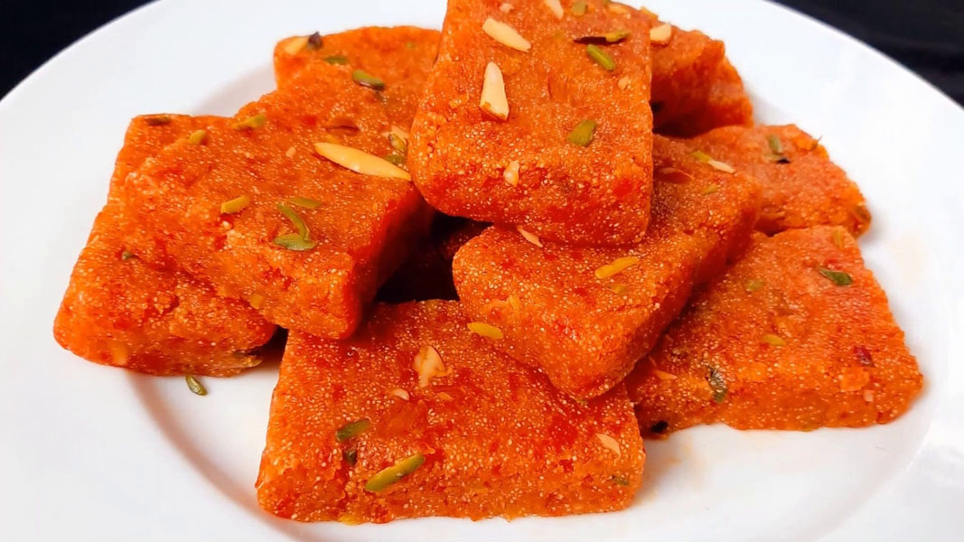 गाजर की बर्फी