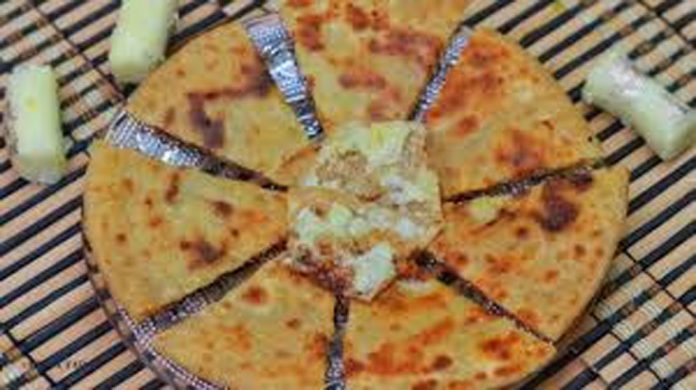 खोया खुरचन पराठा खोया खुरचन पराठा