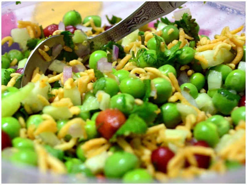 मटर की चाट