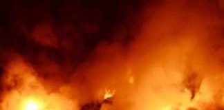 Massive fire in Sunny Complex in Mansarovar, loss worth lakhs