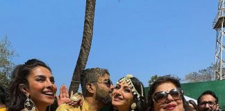 Priyanka Chopra shared pictures of her brother Siddharth's Haldi ceremony.