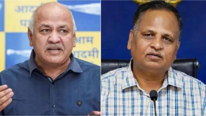 मनीष सिसोदिया और सत्येंद्र जैन मनीष सिसोदिया और सत्येंद्र जैन
