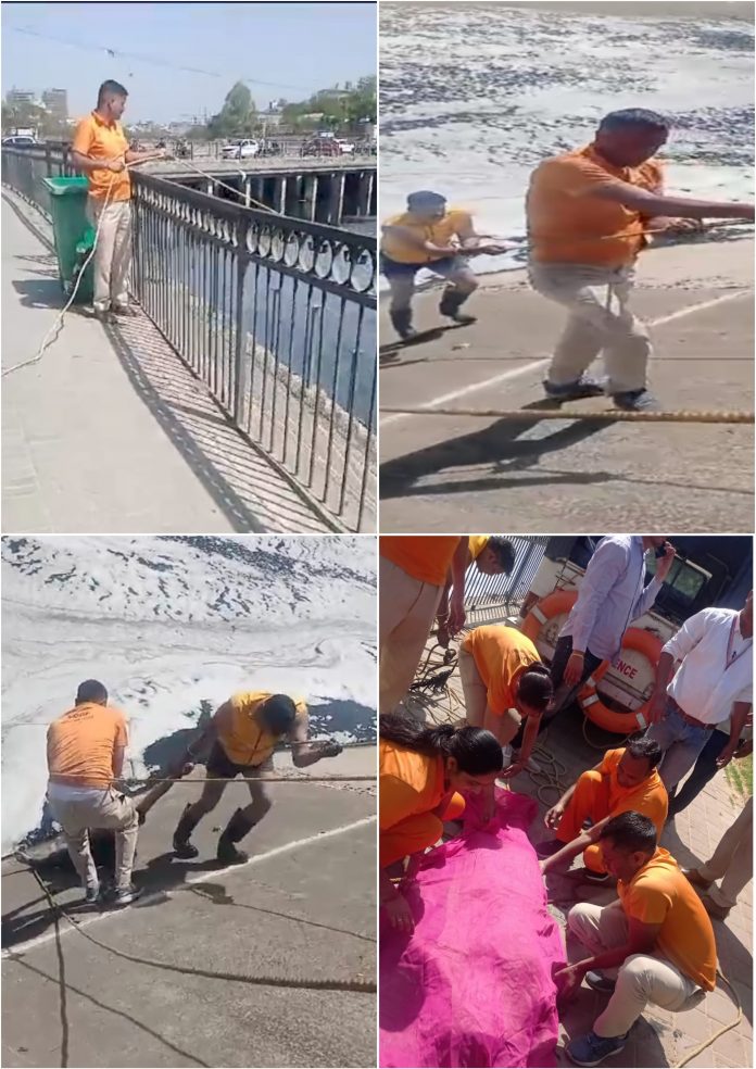 एसडीआरएफ की कार्रवाई: एसडीआरएफ की कार्रवाई: