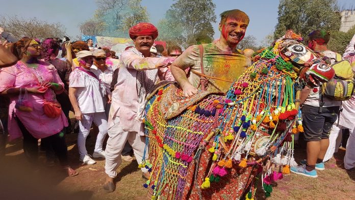 धुलंडी का उल्लास धुलंडी का उल्लास