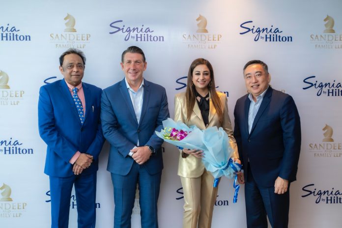 The first hotel of Hilton's luxury brand Signia will open in Jaipur.