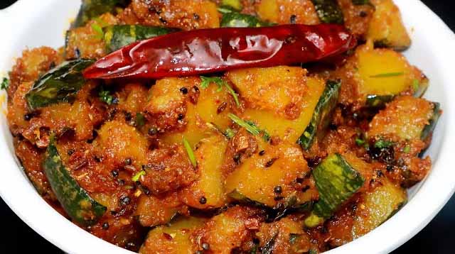 कद्दू की सब्जी