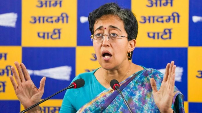 विपक्ष की नेता आतिशी विपक्ष की नेता आतिशी