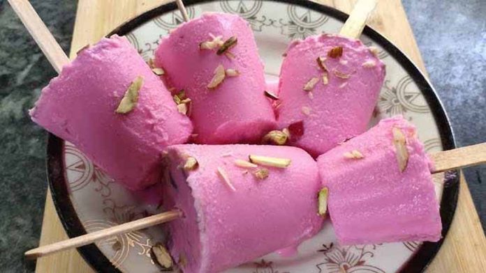गुलाब कुल्फी गुलाब कुल्फी