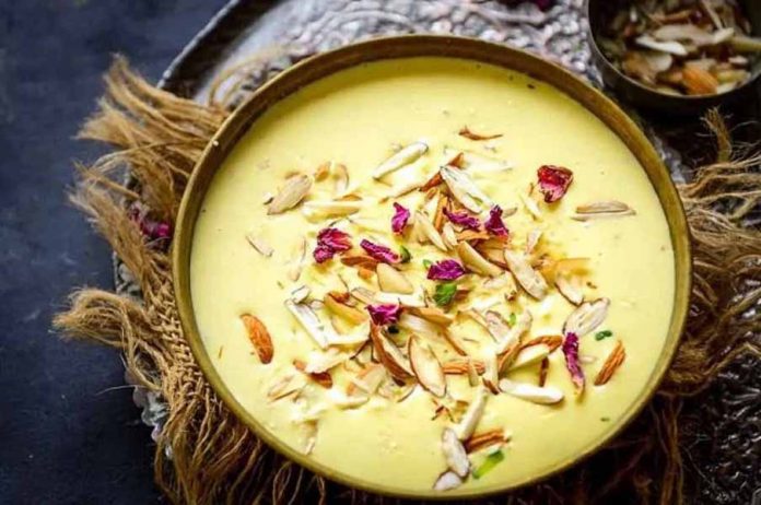 केसरिया खीर केसरिया खीर
