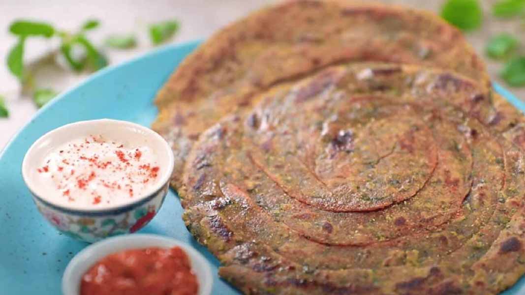 पुदीना पराठा