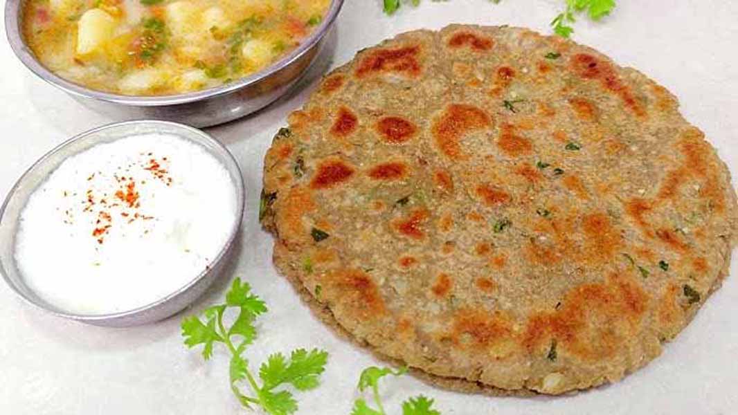 कुट्टू के आटे का पराठा