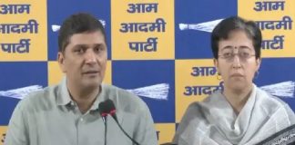 आतिशी और सौरभ भारद्वाज