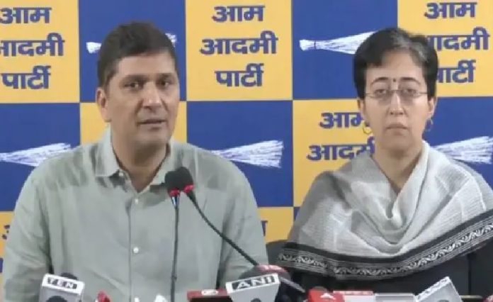 आतिशी और सौरभ भारद्वाज आतिशी और सौरभ भारद्वाज