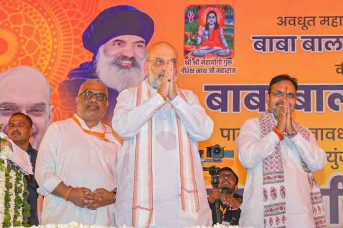 मुख्यमंत्री भजनलाल शर्मा, केन्द्रीय गृह अमित शाह