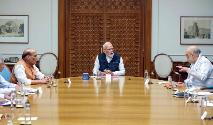 कैबिनेट समिति (सीसीएस) की बैठक कैबिनेट समिति (सीसीएस) की बैठक