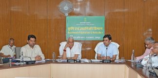 कृषि एवं उद्यानिकी मंत्री डॉ. किरोड़ी लाल मीणा