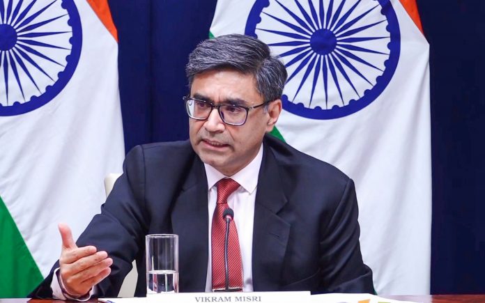 विदेश सचिव विक्रम मिसरी विदेश सचिव विक्रम मिसरी