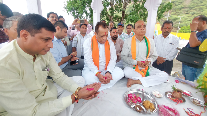 मांडलगढ़ क्षेत्र के दौरे