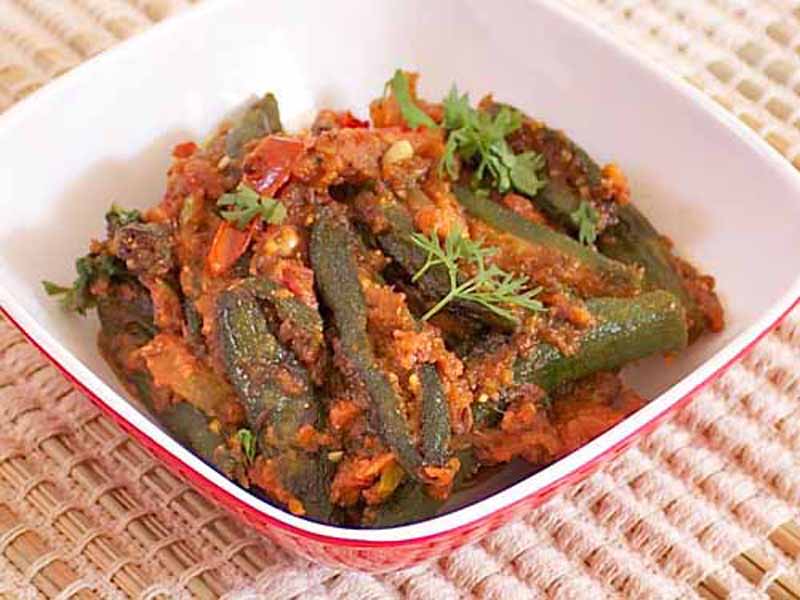 मसाला भिंडी