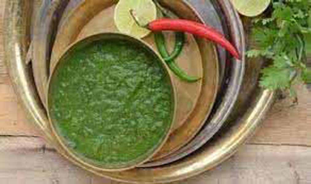 कच्चे आम-पुदीना की चटनी