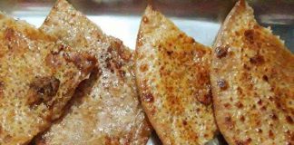 चीनी का पराठा