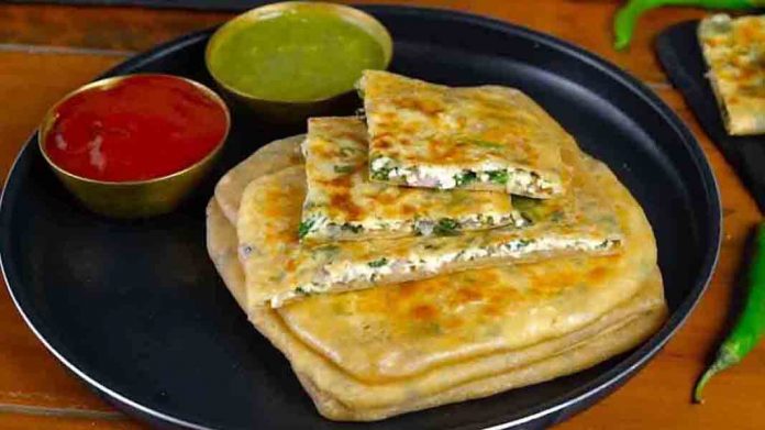 पनीर का पराठा पनीर का पराठा