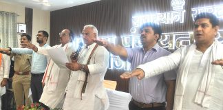 प्रभारी मंत्री जवाहर सिंह बेढ़म