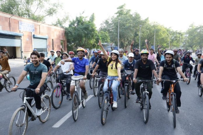 'फिट इंडिया संडे ऑन साइकिल 'फिट इंडिया संडे ऑन साइकिल