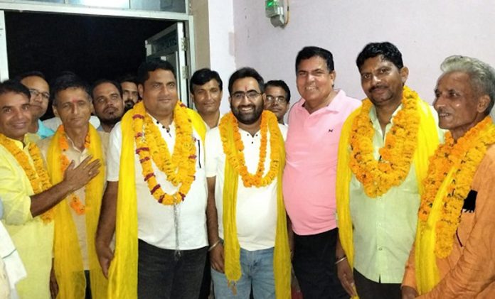 राजकुमार तिवाड़ी बने अध्यक्ष धर्मशाला