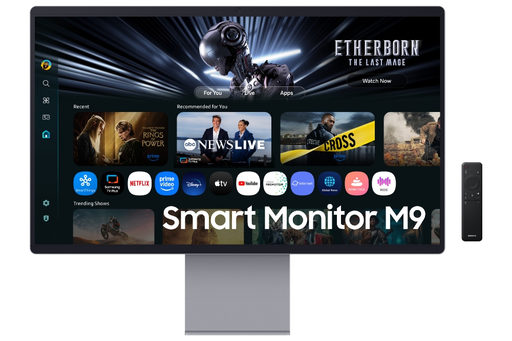 एआई-पावर्ड 4K क्यूडी-ओएलईडी स्मार्ट मॉनिटर