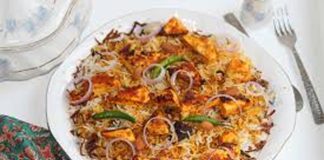 पनीर मखनी बिरयानी