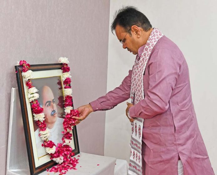 डॉ. श्यामा प्रसाद मुखर्जी की जयंती