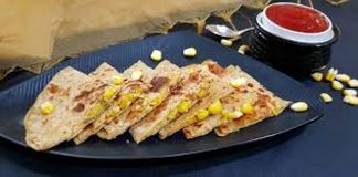 कोर्न चीज पराठा