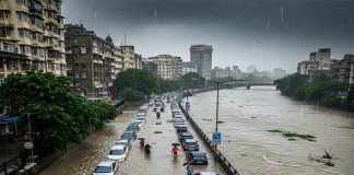 भारी बारिश